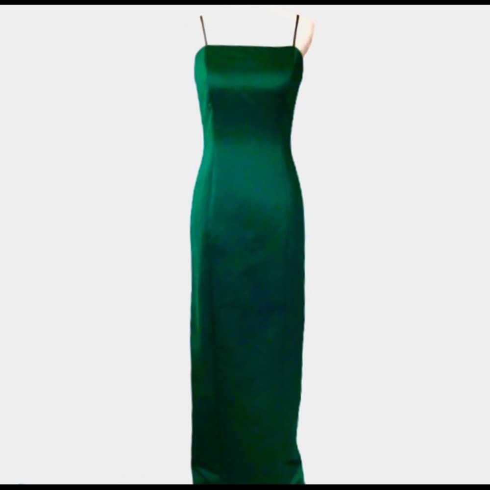 Alex evenings satin evening long gown - Picture 4 of 8
